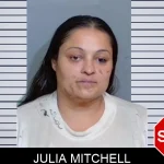 Julia Mitchell mugshot
