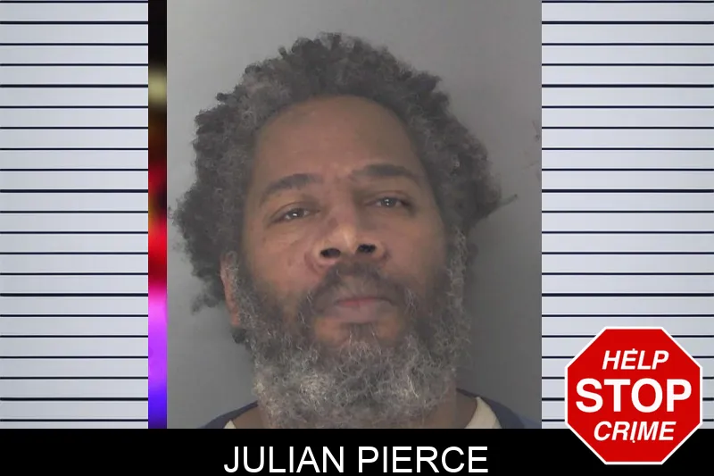 Julian Pierce mugshot