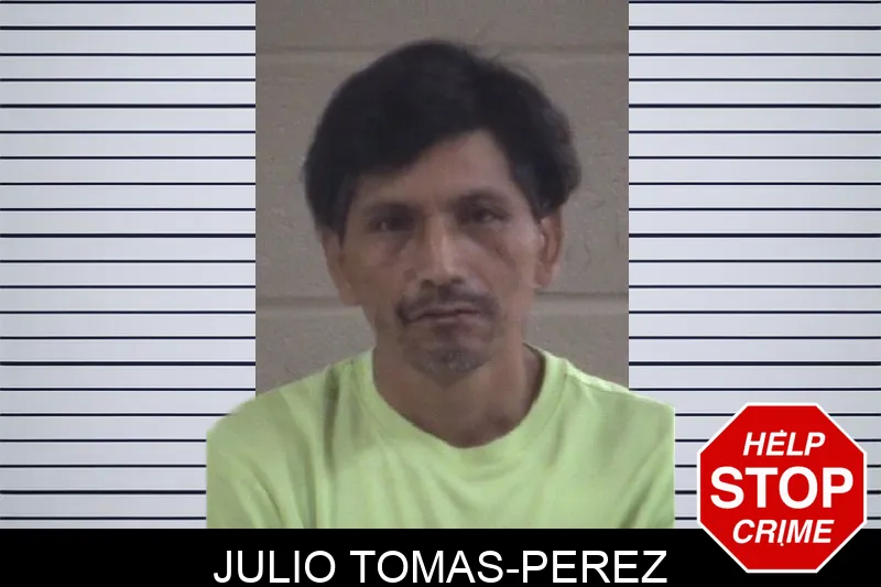 Julio Tomas-Perez mugshot