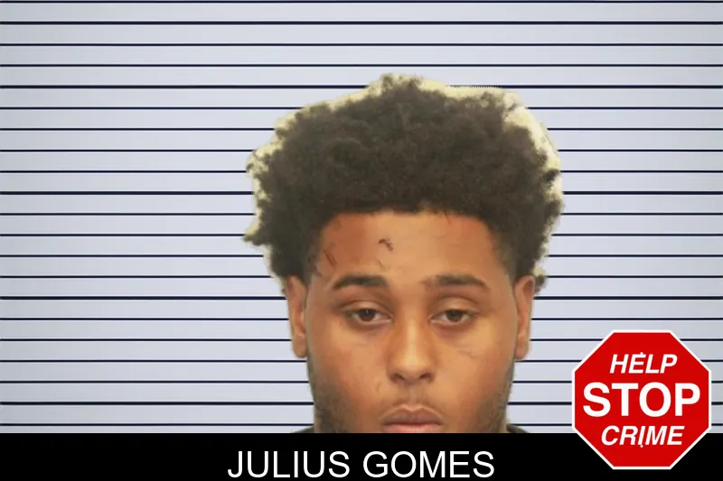 Julius Gomes mugshot