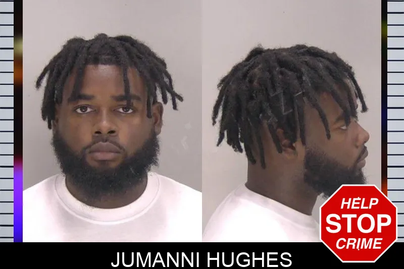 Jumanni Hughes mugshot