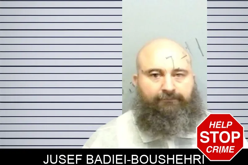Jusef Badiei-Boushehri mugshot