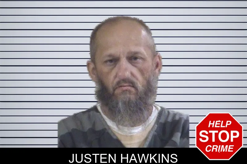 Justen Hawkins mugshot