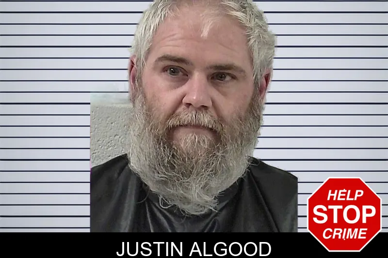 Justin Algood mugshot