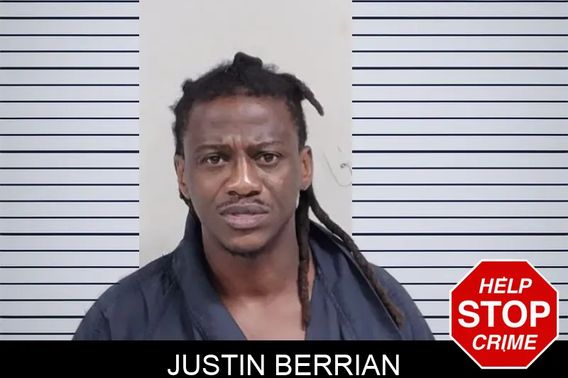Justin Berrian mugshot