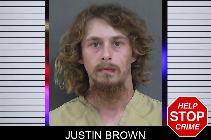 Justin Brown mugshot