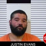 Justin Evans mugshot