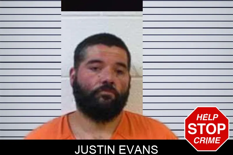 Justin Evans mugshot
