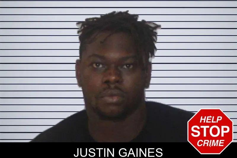 Justin Gaines mugshot