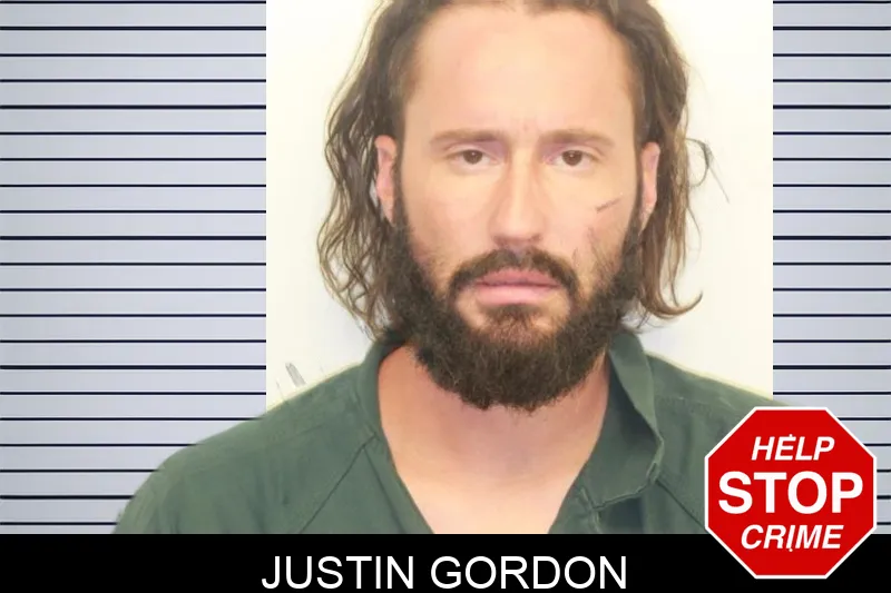 Justin Gordon mugshot