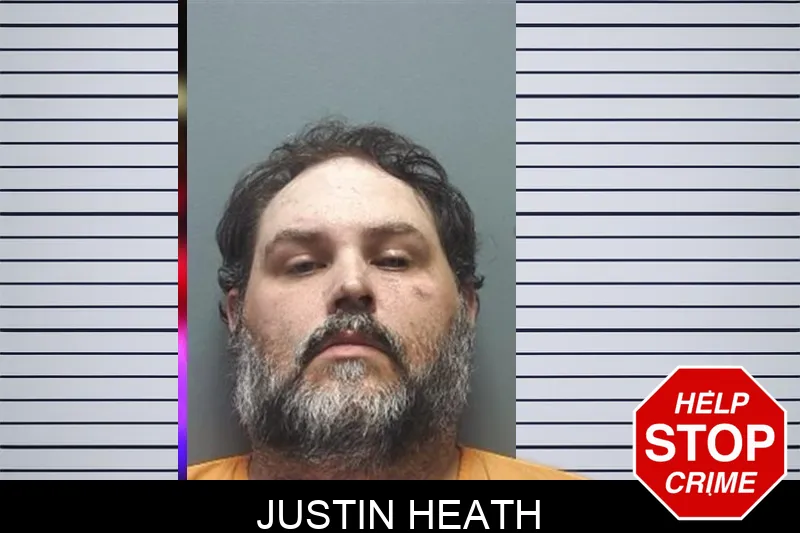 Justin Heath mugshot