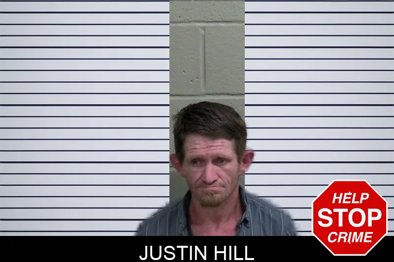 Justin Hill mugshot