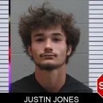 Justin Jones mugshot