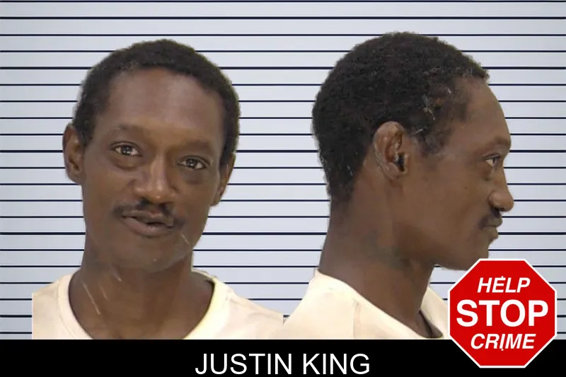 Justin King mugshot