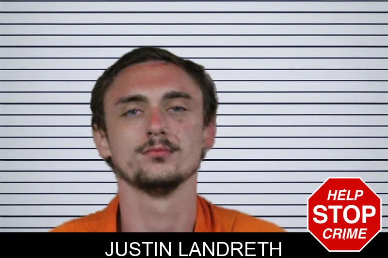 Justin Landreth mugshot