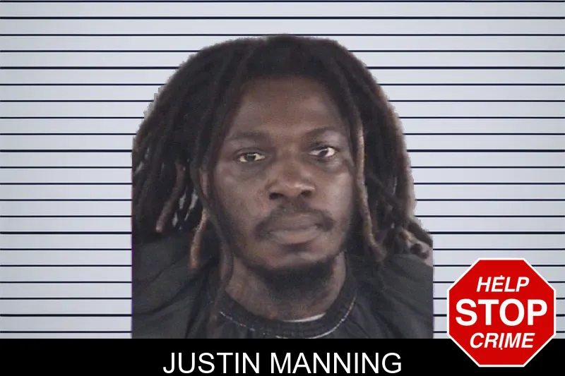 Justin Manning mugshot
