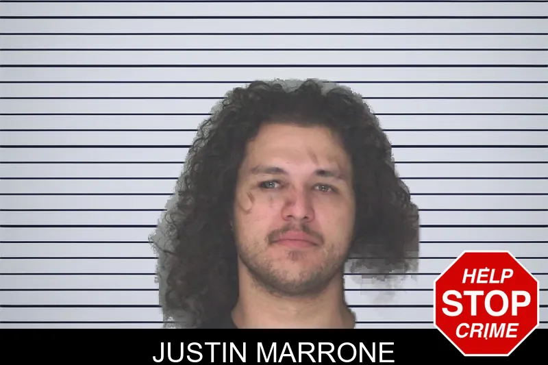 Justin Marrone mugshot