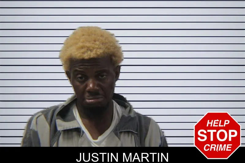 Justin Martin mugshot