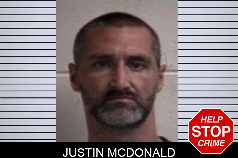 Justin McDonald mugshot