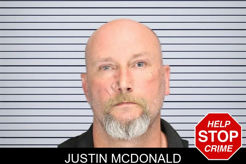 Justin McDonald mugshot