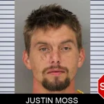 Justin Moss mugshot