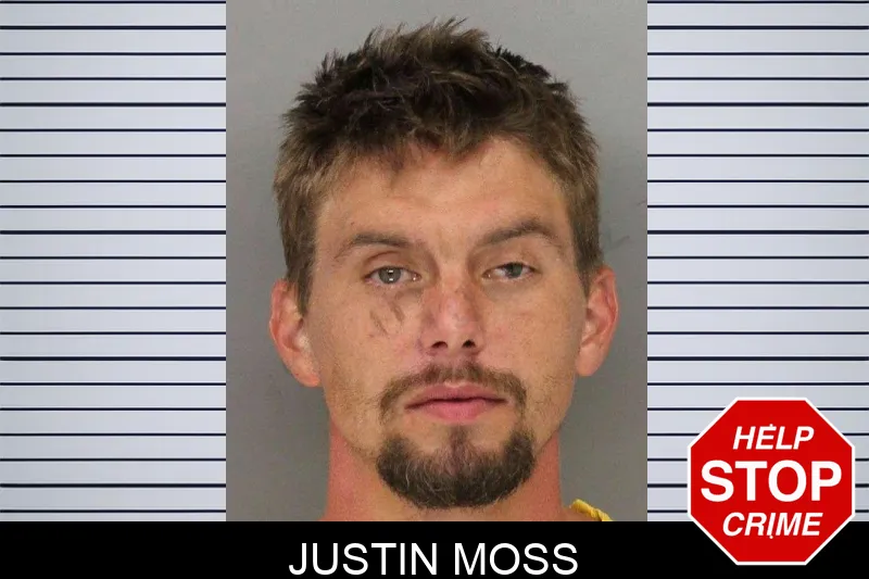 Justin Moss mugshot