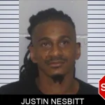 Justin Nesbitt mugshot