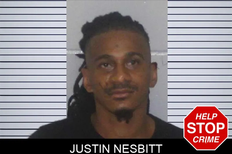 Justin Nesbitt mugshot