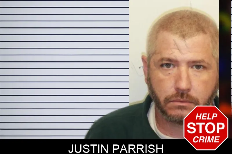 Justin Parrish mugshot