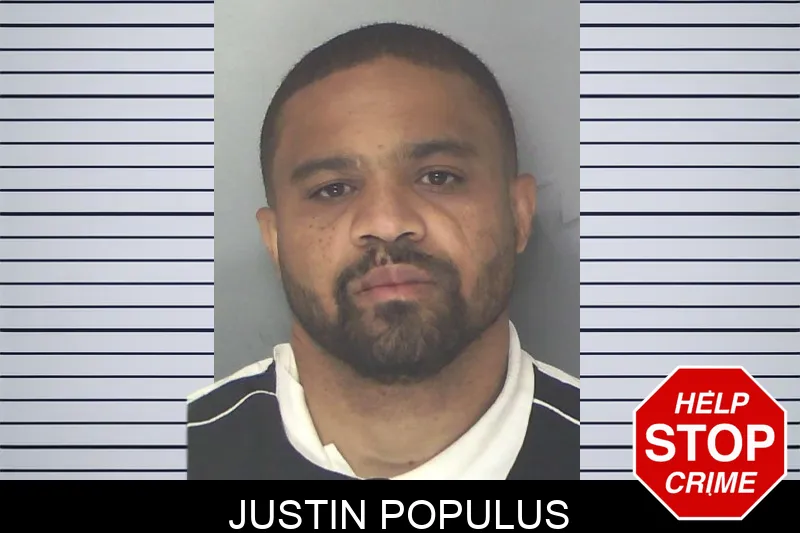 Justin Populus mugshot