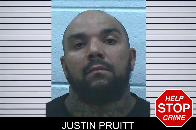 Justin Pruitt mugshot