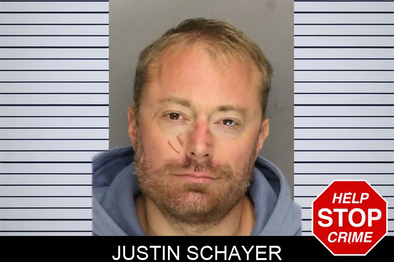 Justin Schayer mugshot