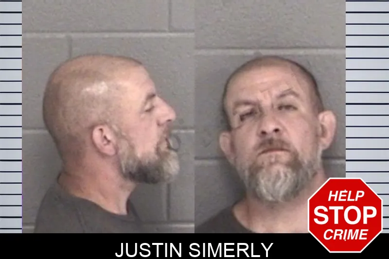 Justin Simerly mugshot