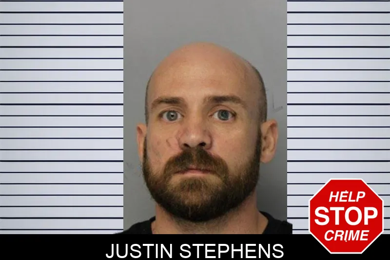 Justin Stephens mugshot