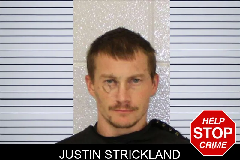 Justin Strickland mugshot