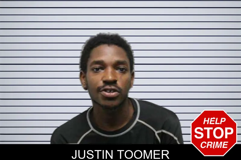Justin Toomer mugshot