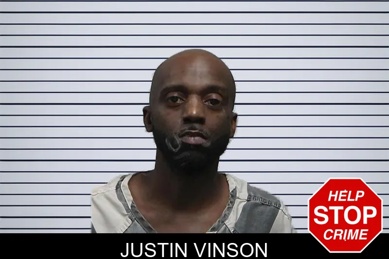 Justin Vinson mugshot