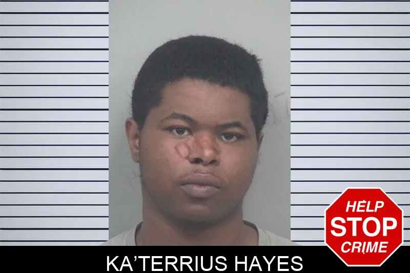 Ka’Terrius Hayes mugshot