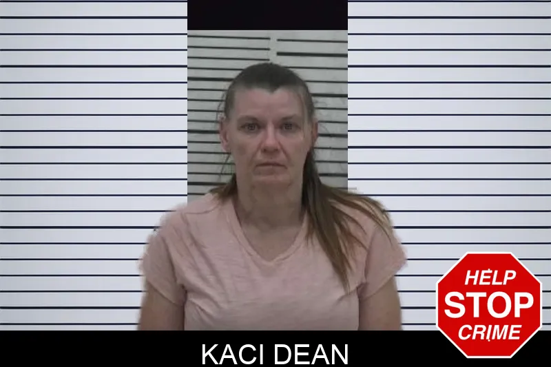 Kaci Dean mugshot