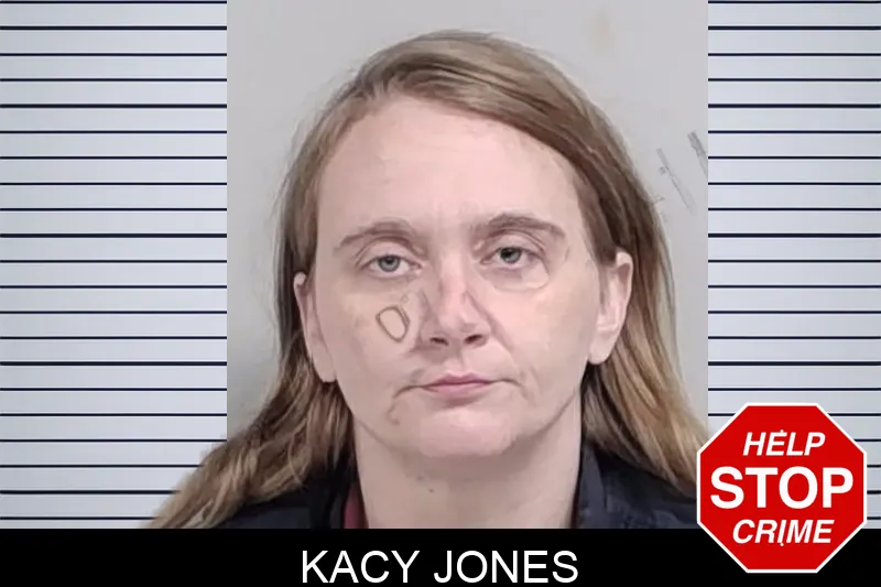 Kacy Jones mugshot – Lowndes County , Georgia Kacy Jones mugshot