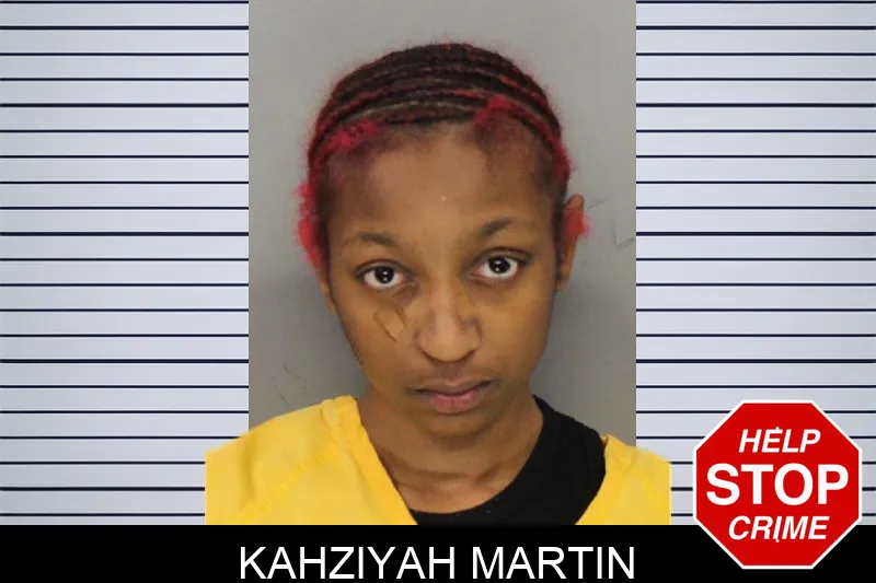Kahziyah Martin mugshot