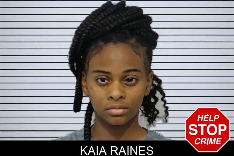 Kaia Raines mugshot – Bibb County , Georgia Kaia Raines mugshot