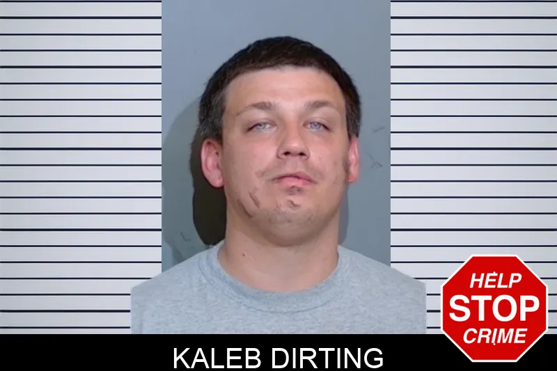 Kaleb Dirting mugshot