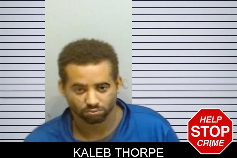 Kaleb Thorpe mugshot