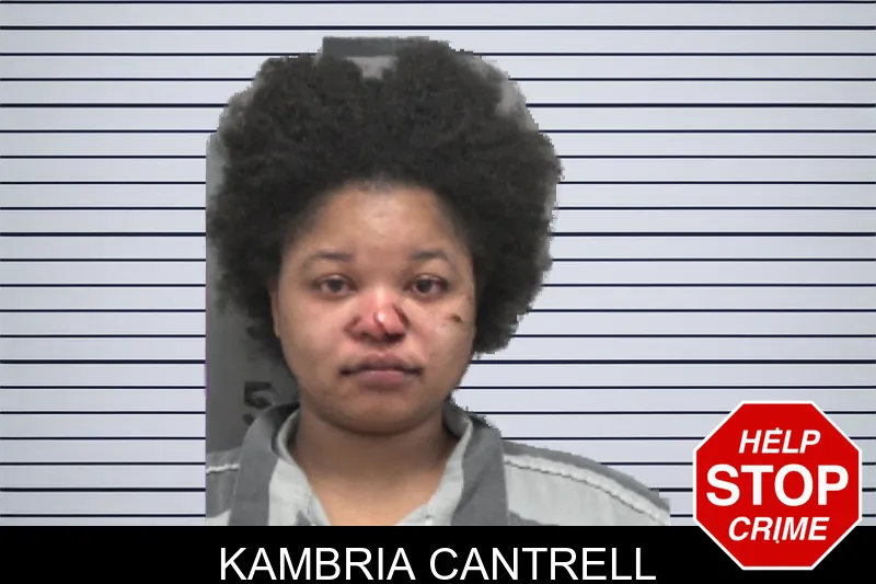Kambria Cantrell mugshot