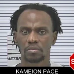 Kameion Pace mugshot