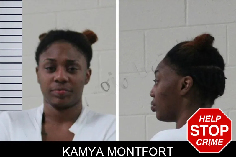 Kamya Montfort mugshot