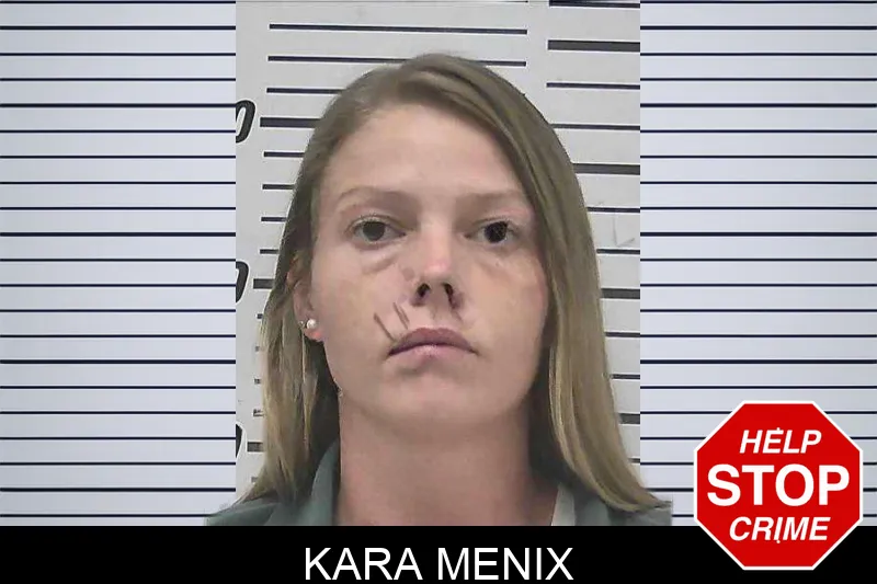 Kara Menix mugshot