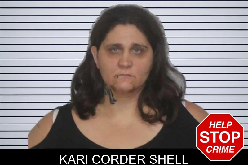 Kari Corder Shell mugshot – Morgan County , Georgia Kari Corder Shell mugshot
