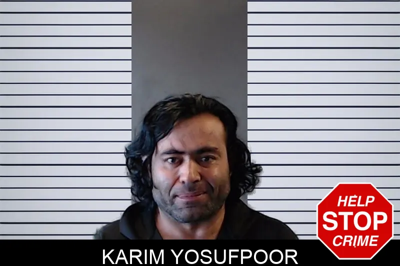 Karim Yosufpoor mugshot